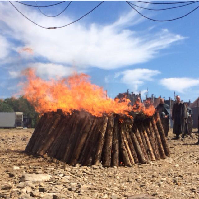 funeral fire